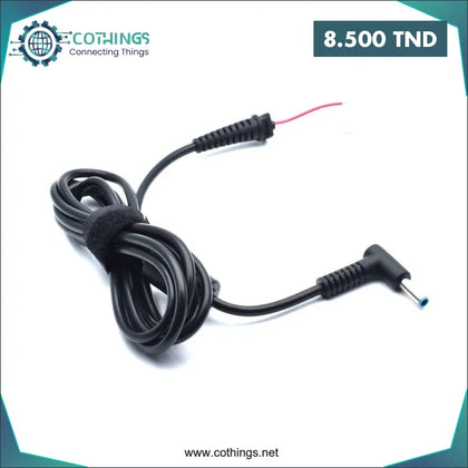 Cable Chargeur PC HP - Domotique Tunisie