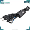 Acheter Câble d'alimentation avec interrupteur - 220V - 2 fils - 1,5 mètre - NOIR en Tunisie - Disponible au meilleur prix sur CoThings