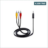Acheter CABLE JACK RCA AUDIO VIDEO 1.5M en Tunisie - Disponible au meilleur prix sur CoThings
