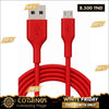 Acheter Cable USB Type Micro 2M Rouge en Tunisie - Disponible au meilleur prix sur CoThings