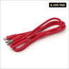 Acheter Cable USB Type Micro 2M Rouge en Tunisie - Disponible au meilleur prix sur CoThings