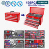 Acheter CAISSE À OUTILS MÉTALLIQUES 136P EMTOP EHTS41368 en Tunisie - Disponible au meilleur prix sur CoThings
