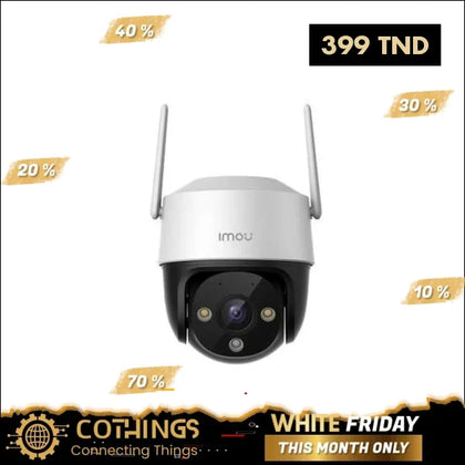 CAMERA IMOU CRUISER SE 2MP 1080P H.264 WIFI P&T - Domotique Tunisie