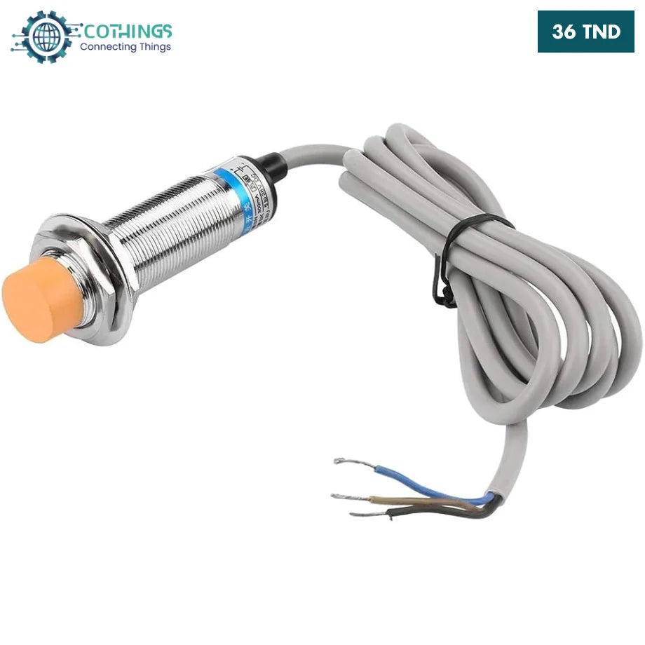 Capteur De Proximité Capacitif Heschen LJC18A3 – 1-10mm, 10-30VDC, NPN NO, 3 Fils, Pour Automatisation