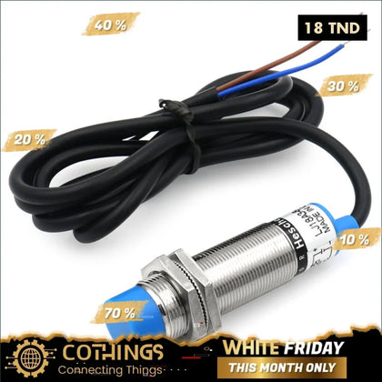 Capteur de proximité inductif LJ18A3-8-J/DZ interrupteur avec 2 fils