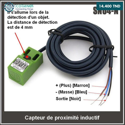 Detecteur De Co Capteur De Proximité Inductif Heschen M8 LJ8A3-1-Z/BY - PNP NO, 1mm, 10-30V DC Automation Industrielle Protection IP67 Detecteur De Co Capteur De Proximité Inductif Heschen M8 LJ8A3-1-Z/BY - PNP NO, 1mm, 10-30V DC Automation Industrielle Protection IP67