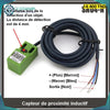 Acheter Capteur de proximité inductif NPN 10-30V DC SN04-N, Distance de 4mm en Tunisie - Disponible au meilleur prix sur CoThings