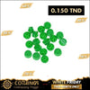 Acheter Capuchon rond vert pour interrupteur carré 12x12x7.3mm en Tunisie - Disponible au meilleur prix sur CoThings