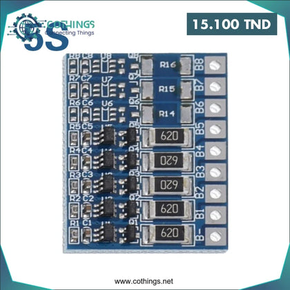 Carte d’Égalisation pour Batterie au Lithium 5S 18,5V (18650) - 21V