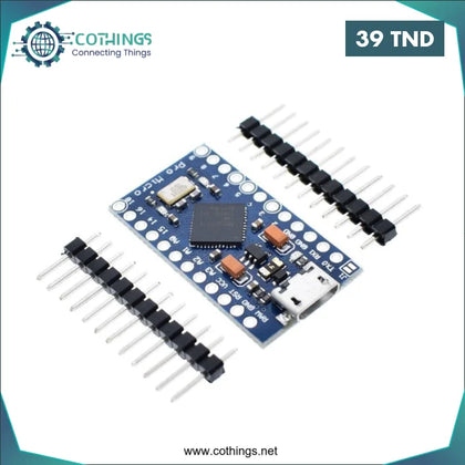 Carte de Développement Arduino Pro Micro ATmega32U4 5V/16MHz - Mini