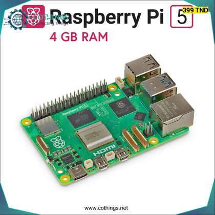 Carte Raspberry PI 5 4GB - Domotique Tunisie