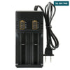 Acheter Chargeur de batteries Li-ion 2 emplacements MS-282AX – 2000mA (18650 / 26650 / 14500) en Tunisie - Disponible au meilleur prix sur CoThings