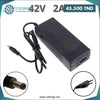 Acheter Chargeur pour Trottinette Électrique 42V 2A – Fiche Jack DC en Tunisie - Disponible au meilleur prix sur CoThings