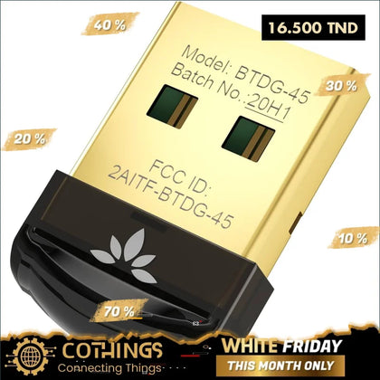 Avantree Adaptateur Bluetooth DG45 USB - Domotique Tunisie