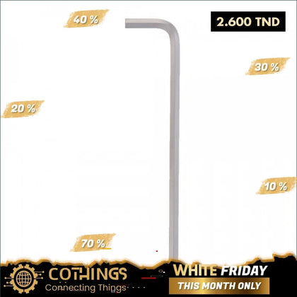 Cle Male Hex.Cr-V 4Mm Long