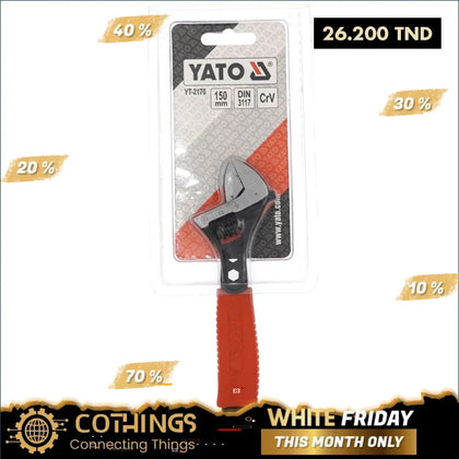 Cle A Molette Cr-V 6