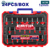 Acheter Coffret De 24P Faise Defonceuse Emtop Errt24122 en Tunisie - Disponible au meilleur prix sur CoThings