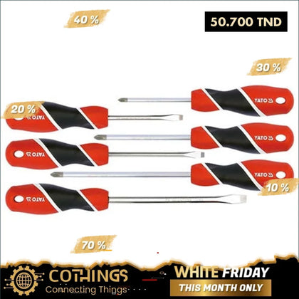 Coffret De 6 Tournevis