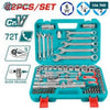 Acheter Coffret Outils CrV 82 Pièces TOTAL Fiable THT421802 en Tunisie - Disponible au meilleur prix sur CoThings