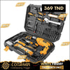 Coffret perceuse à percussion Tolsen 710w + accessoires - Domotique