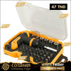 Coffret tournevis et embouts en forme T 41PCS TOLSEN - Domotique