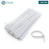 Acheter Collier de serrage en nylon blanc 5x350 mm (100 pièces) en Tunisie - Disponible au meilleur prix sur CoThings