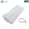 Acheter Collier de serrage en nylon blanc 8x400 mm (100 pièces) en Tunisie - Disponible au meilleur prix sur CoThings