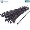 Acheter Collier de serrage en nylon noir 8x400 mm (100 pièces) en Tunisie - Disponible au meilleur prix sur CoThings