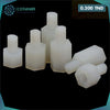 Acheter Entretoise  hexagonale en nylon blanc M3 x 18 + 6 mm, tête simple en Tunisie - Disponible au meilleur prix sur CoThings