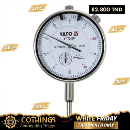 Comparateur A Cadron Analogique Precision 0-10Mm