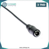 Connecteur d’alimentation jack femelle 5.5/2.1mm - Domotique Tunisie