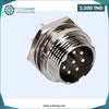 Acheter Connecteur Metallique GX16 Circulaire Prise Aviation 7PIN Mâle en Tunisie - Disponible au meilleur prix sur CoThings