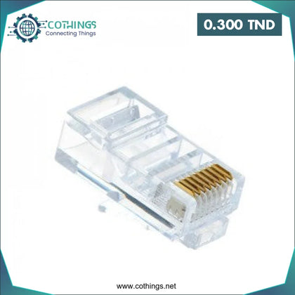 Connecteur RJ45 CAT.5 - Domotique Tunisie