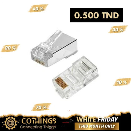 Connecteur RJ45 - Domotique Tunisie