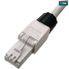 Acheter Connecteur RJ45 sans outil – CAT6 FTP Gris plastique en Tunisie - Disponible au meilleur prix sur CoThings