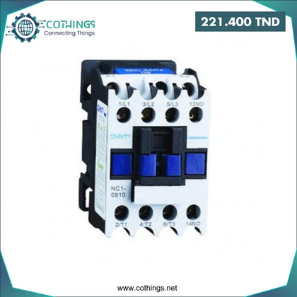 CONTACTEUR 3P + 1NO + 1NC NC1 8011 220V 50/60Hz CHINT Domotique