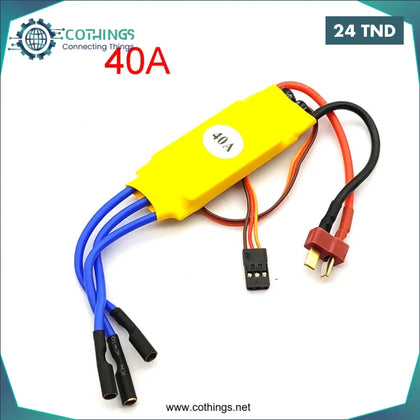 Contrôleur de vitesse brushless XXD avec fiche banane et T-Plug (ESC