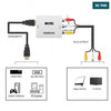 Acheter Convertisseur RCA  vers HDMI  - Adaptateur vidéo Mini AV - Compatible 1080P - Blanc en Tunisie - Disponible au meilleur prix sur CoThings