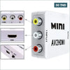Acheter Convertisseur RCA vers HDMI - Adaptateur vidéo Mini AV - Compatible 1080P - Blanc en Tunisie - Disponible au meilleur prix sur CoThings