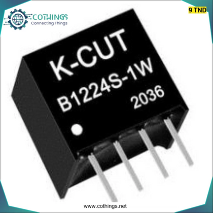 convertissuer DC DC K-CUT B1224S-1W CC-CC Booster isolé 12 à 24V