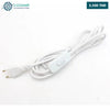 Acheter Cordon d’Alimentation pour Lampe avec Interrupteur ON/OFF – Blanc en Tunisie - Disponible au meilleur prix sur CoThings