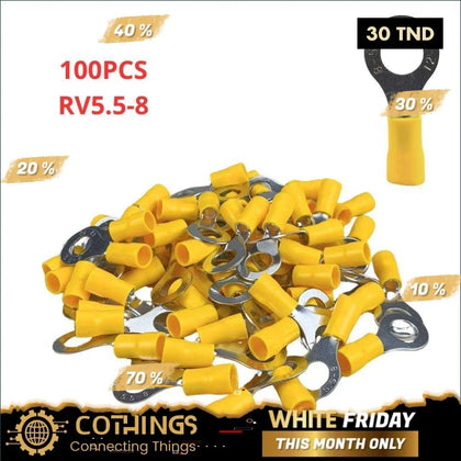 Cosse RV5.5-8 100 pcs