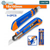 Acheter Cutter 18 mm + 2 lames - Wadfow WSK8618 en Tunisie - Disponible au meilleur prix sur CoThings