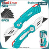 Acheter Cutter métalique pliante Allum SK4 19*61MM Total en Tunisie - Disponible au meilleur prix sur CoThings