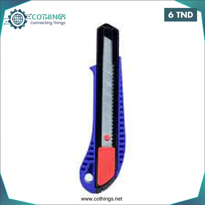 CUTTER PLASTIC GM 18CM WADFO - Domotique Tunisie