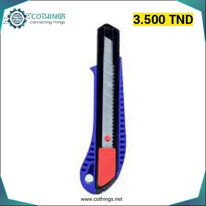 CUTTER PLASTIC GM 18CM WADFOU - Domotique Tunisie