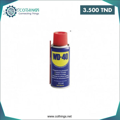 Dégrippant multifonction 25ml WD-40 - Domotique Tunisie