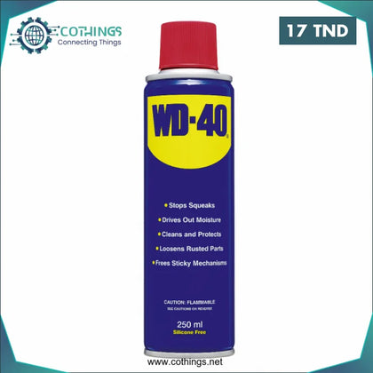 Degrippant WD-40 250ml PRO - Domotique Tunisie