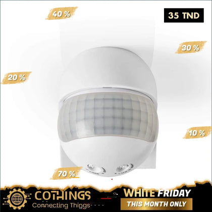 Detecteur de Mouvement ES-P15C - Domotique Tunisie