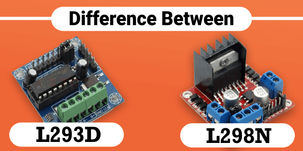 Différence entre les pilotes de moteur L293D et L298N